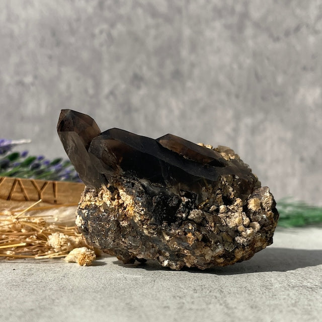 【マラウィ産 スモーキークォーツ】煙水晶 鉱物 天然石 パワーストーン