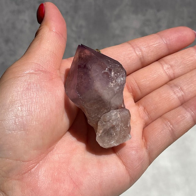 【マダガスカル産 セプター形状 アメジスト】 鉱物 天然石 パワーストーン