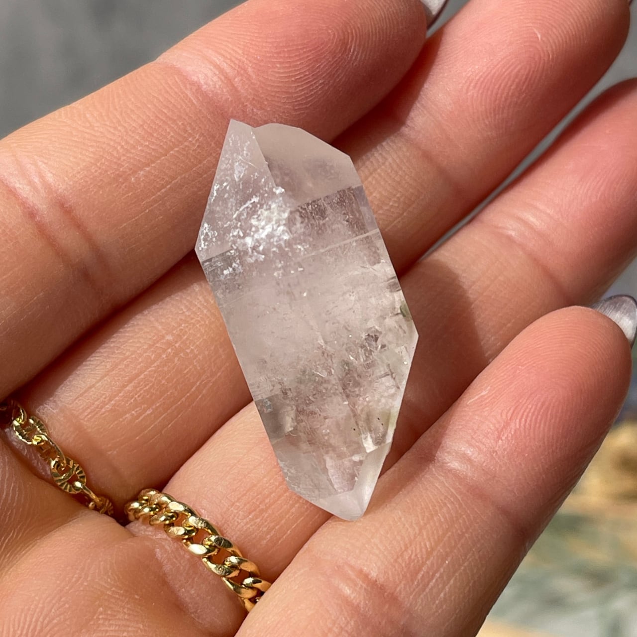 【ナミビア・ブランドバーグ産 クォーツ（水晶）】DT 天然石 パワーストーン