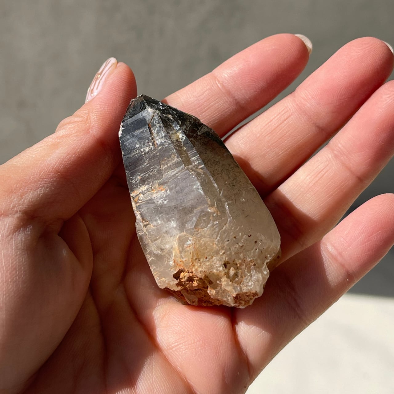 ナイジェリア産【アクチノライトインクォーツ】 鉱物 天然石 パワーストーン