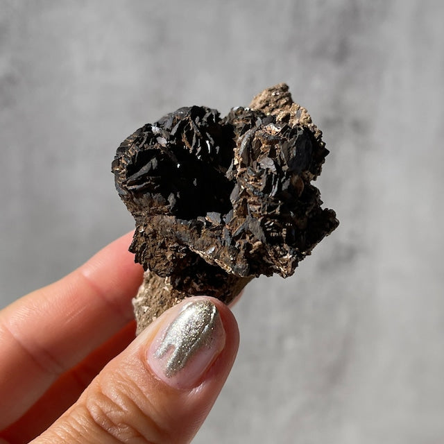マラウィ産【スモーキークォーツ×シデライト】（53.5g）鉱物 天然石 パワーストーン