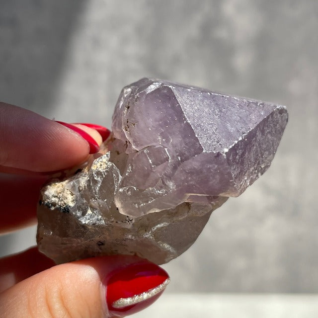【マダガスカル産 セプター形状 アメジスト】 鉱物 天然石 パワーストーン　　
