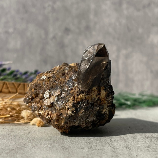 【マラウィ産 スモーキークォーツ】煙水晶  鉱物 天然石 パワーストーン