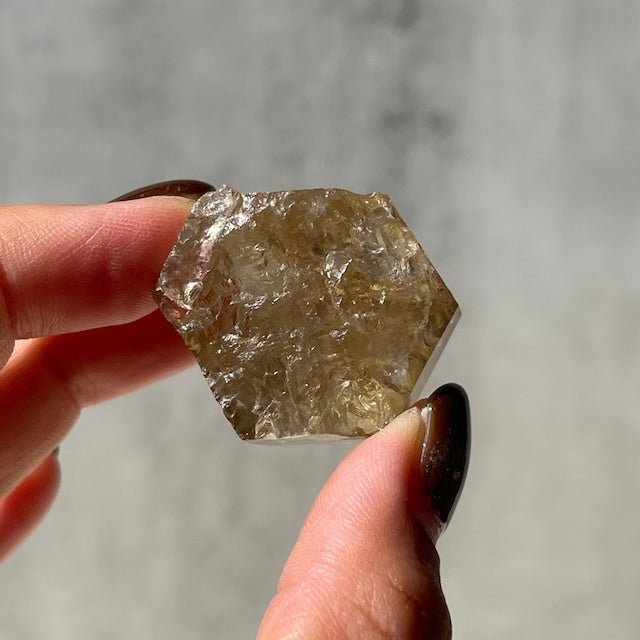 コンゴ産【クンダリーニシトリン（Kundalini Citrine）】 鉱物 天然石 パワーストーン