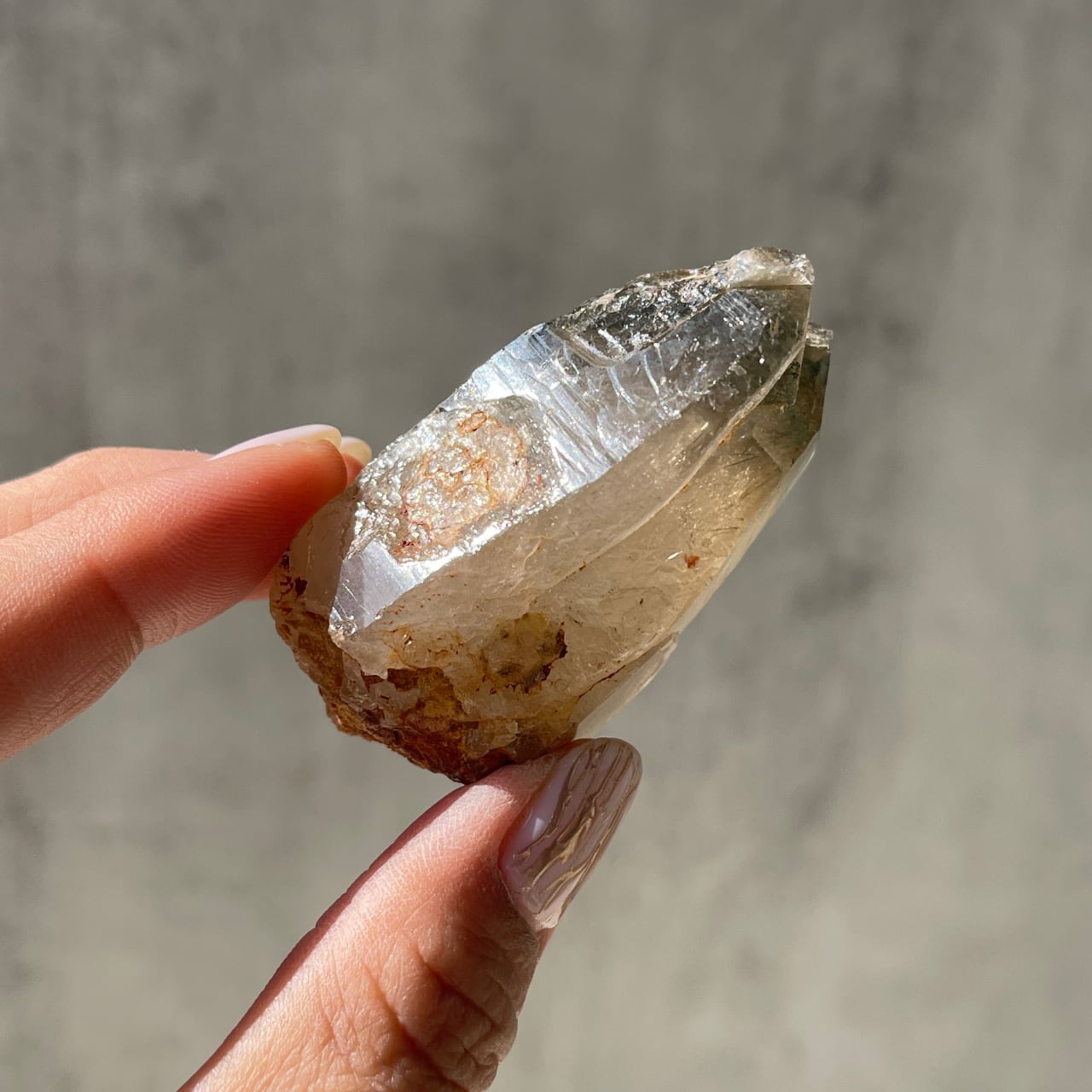 ナイジェリア産【アクチノライトインクォーツ】 鉱物 天然石 パワーストーン