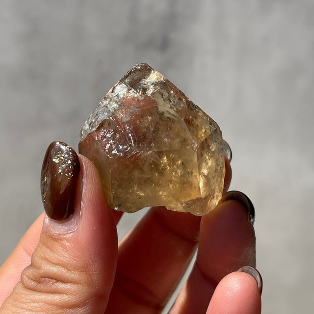 コンゴ産【クンダリーニシトリン（Kundalini Citrine）】 鉱物 天然石 パワーストーン