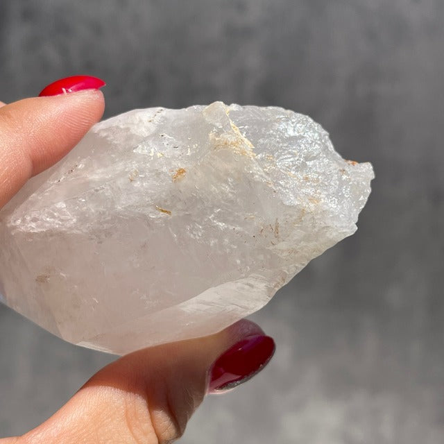 セプター形状【マダガスカル産 クォーツ】 水晶（石英）鉱物 天然石 パワーストーン　　