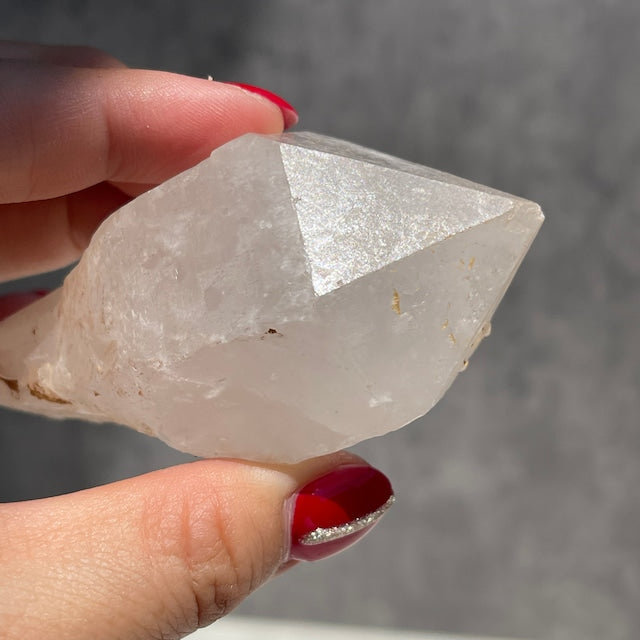 セプター形状【マダガスカル産 クォーツ】水晶（石英）鉱物 天然石 パワーストーン　　