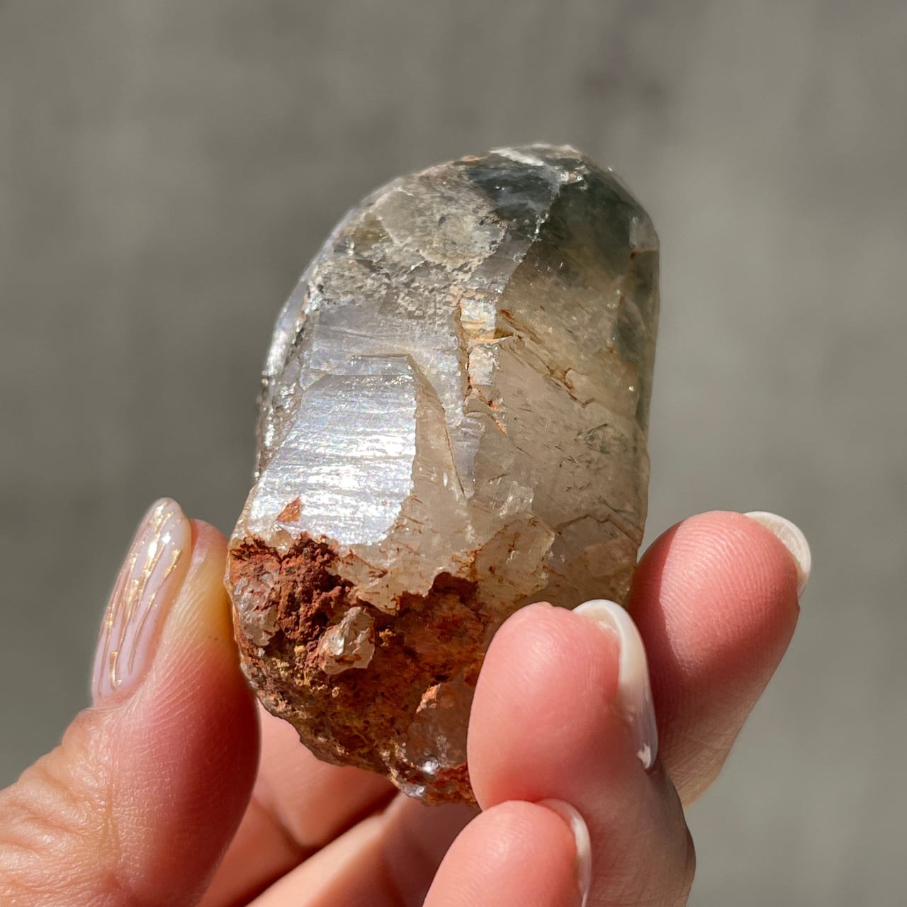 ナイジェリア産【アクチノライトインクォーツ】 鉱物 天然石 パワーストーン