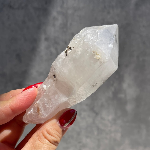 セプター形状【マダガスカル産 クォーツ】水晶（石英）鉱物 天然石 パワーストーン　　