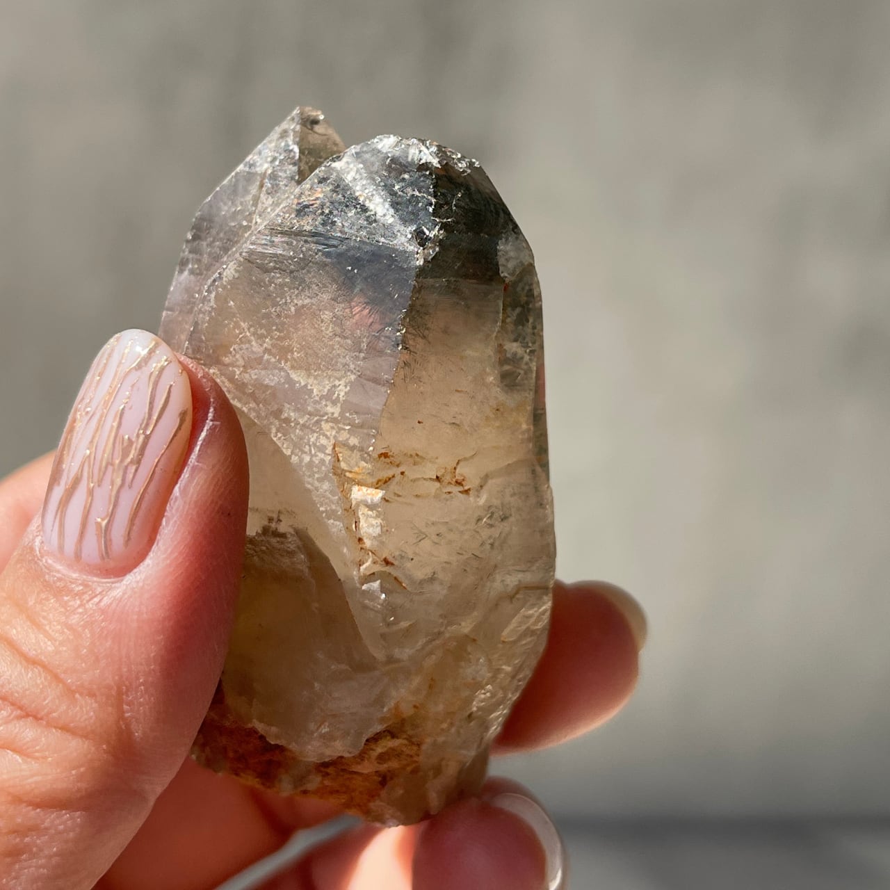 ナイジェリア産【アクチノライトインクォーツ】 鉱物 天然石 パワーストーン