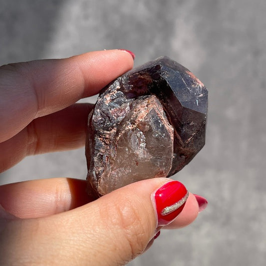 【マダガスカル産 セプター形状 アメジスト】 鉱物 天然石 パワーストーン　　