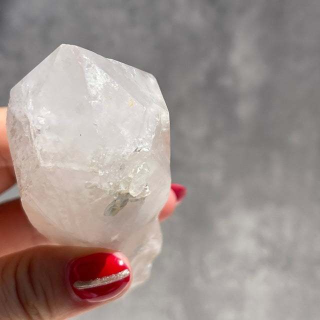 セプター形状【マダガスカル産 クォーツ】水晶（石英）鉱物 天然石 パワーストーン　　