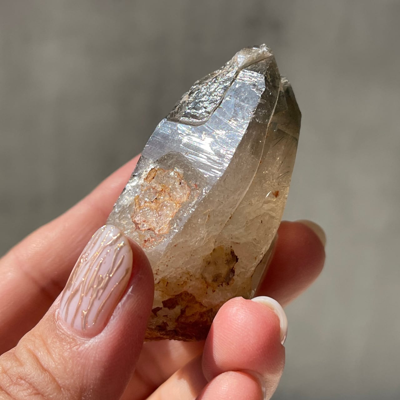 ナイジェリア産【アクチノライトインクォーツ】 鉱物 天然石 パワーストーン