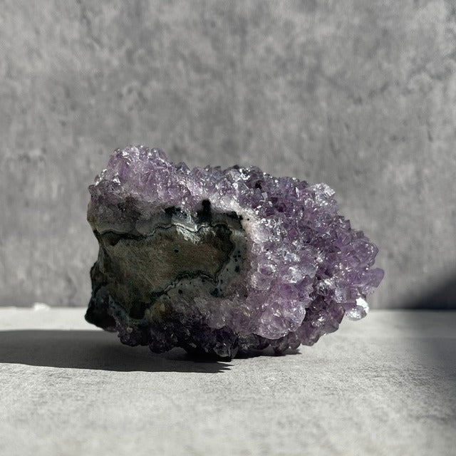 ブラジル産【アメジスト（Amethyst）／紫水晶】クラスター 　鉱物 天然石 パワーストーン