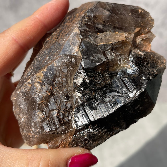 【マラウィ産 スモーキークォーツ】煙水晶  鉱物 天然石 パワーストーン
