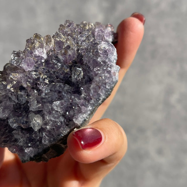 【アメジスト（Amethyst）／紫水晶】クラスター  鉱物 天然石 パワーストーン