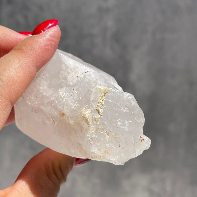 セプター形状【マダガスカル産 クォーツ】 水晶（石英）鉱物 天然石 パワーストーン　　