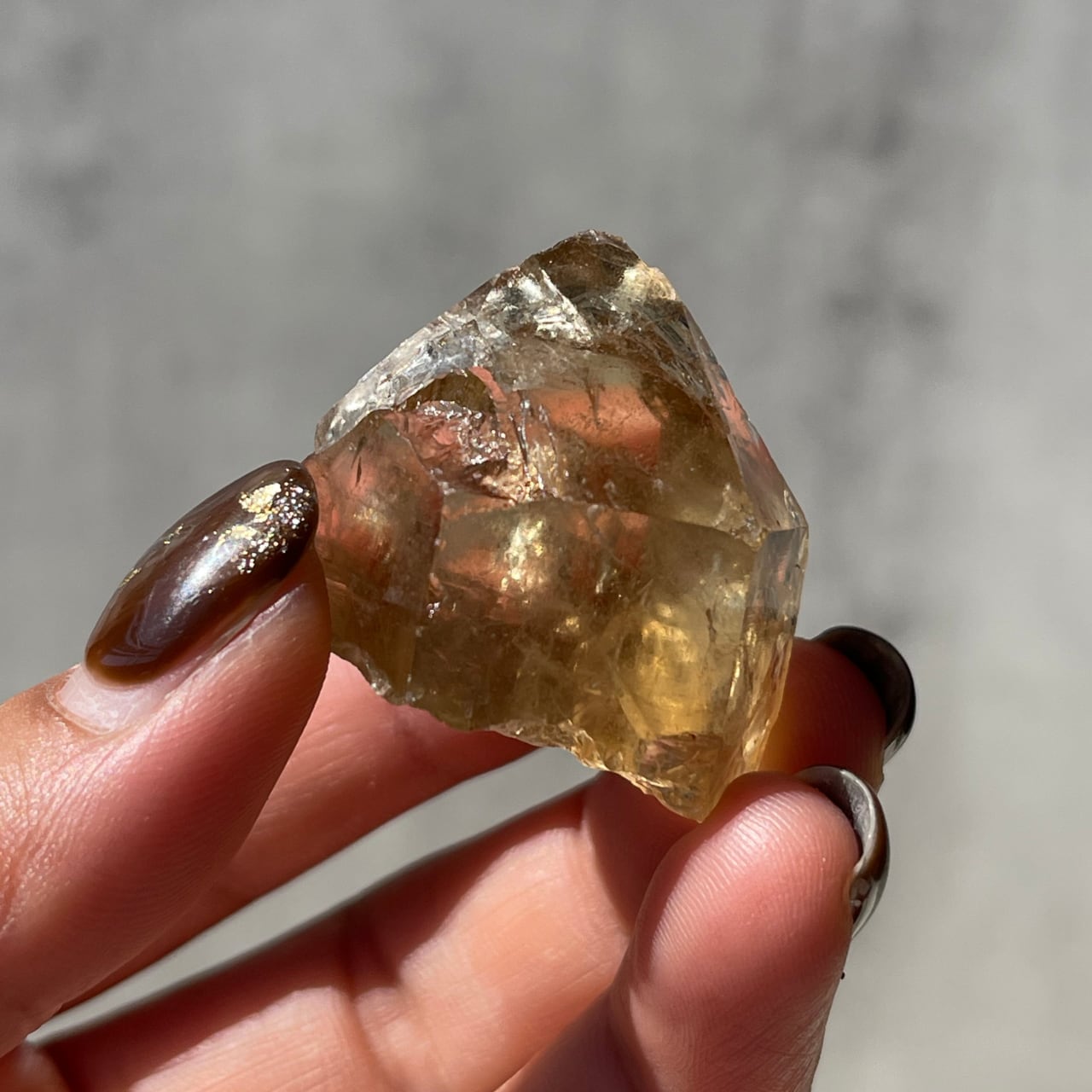 コンゴ産【クンダリーニシトリン（Kundalini Citrine）】 鉱物 天然石 パワーストーン