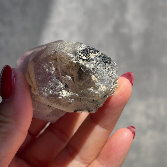 【マダガスカル産 セプター形状 アメジスト】 鉱物 天然石 パワーストーン　　