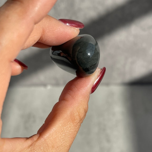 メキシコ産【ベルベットオブディシアン（黒曜石）】タンブル  鉱物 天然石 パワーストーン