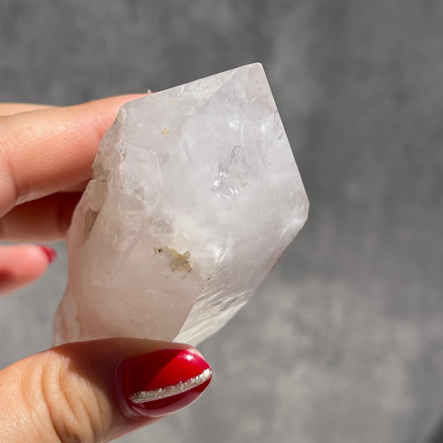 セプター形状【マダガスカル産 クォーツ】水晶（石英）鉱物 天然石 パワーストーン　　