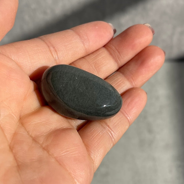 メキシコ産【ベルベットオブディシアン（黒曜石）】タンブル  鉱物 天然石 パワーストーン