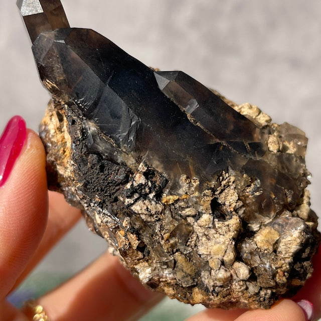 【マラウィ産 スモーキークォーツ】煙水晶  鉱物 天然石 パワーストーン