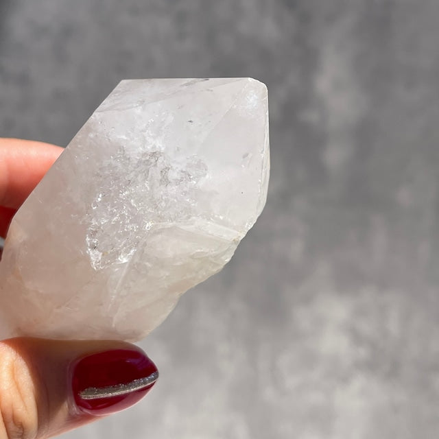 セプター形状【マダガスカル産 クォーツ】水晶（石英）鉱物 天然石 パワーストーン　　