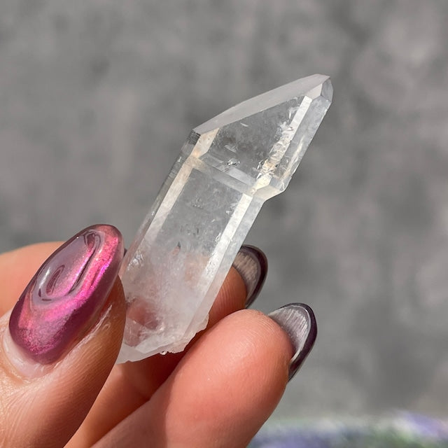 【ナミビア・ブランドバーグ産 クォーツ（水晶）】DT｜セプター｜天然石 パワーストーン