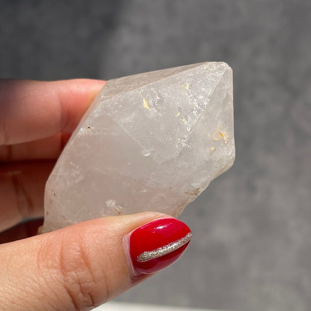 セプター形状【マダガスカル産 クォーツ】水晶（石英）鉱物 天然石 パワーストーン　　