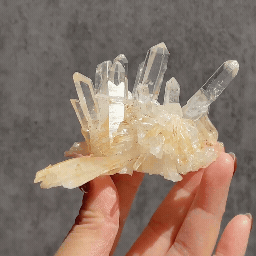 ネパール・ダーディン産 ゴールデンヒーラークォーツ クラスター｜ヒマラヤ水晶