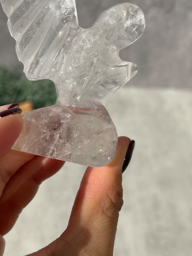 ブラジル・ミナスジェライス州・ゼッカデソーザ産  エンジェル 彫刻｜天使　祈り