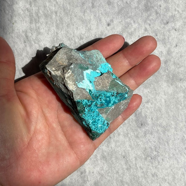 ナミビア産【クリソコラ 原石】（珪孔雀石）鉱物 天然石 パワーストーン