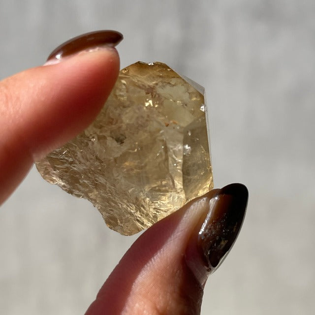 コンゴ産【クンダリーニシトリン（Kundalini Citrine）】 鉱物 天然石 パワーストーン