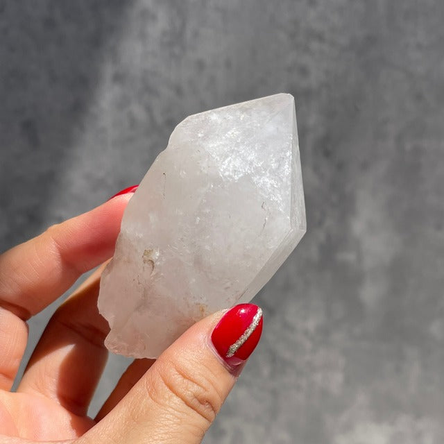セプター形状【マダガスカル産 クォーツ】 水晶（石英）鉱物 天然石 パワーストーン　　
